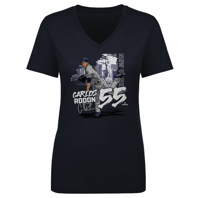 Carlos Rodon Women's V-Neck T-Shirt | 500 LEVEL