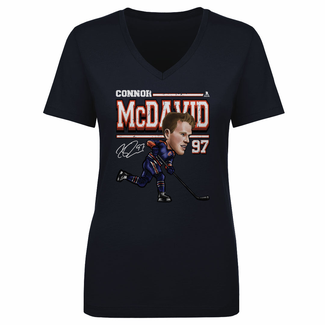 Connor McDavid Women's V-Neck T-Shirt | 500 LEVEL