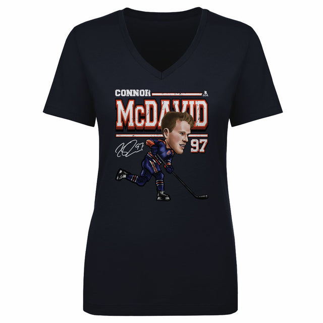 Connor McDavid Women's V-Neck T-Shirt | 500 LEVEL