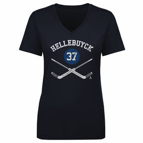 Connor Hellebuyck Women's V-Neck T-Shirt | 500 LEVEL