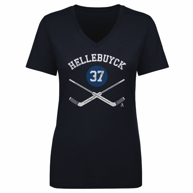 Connor Hellebuyck Women's V-Neck T-Shirt | 500 LEVEL