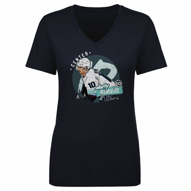 Matty Beniers Women's V-Neck T-Shirt | 500 LEVEL