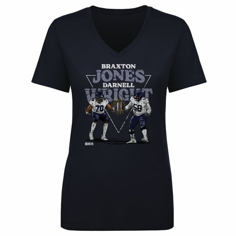 Braxton Jones Women's V-Neck T-Shirt | 500 LEVEL