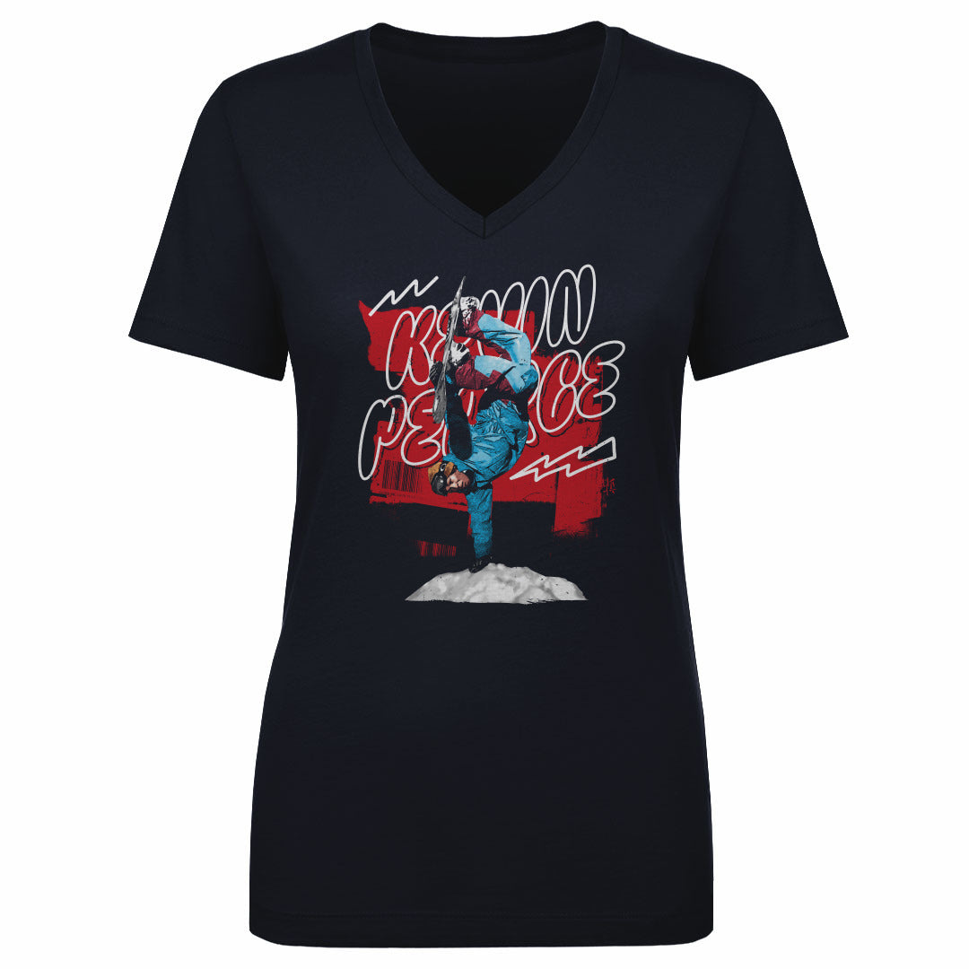 Kevin Pearce Women's V-Neck T-Shirt | 500 LEVEL