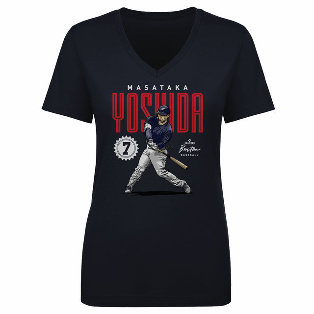 Masataka Yoshida Women's V-Neck T-Shirt | 500 LEVEL