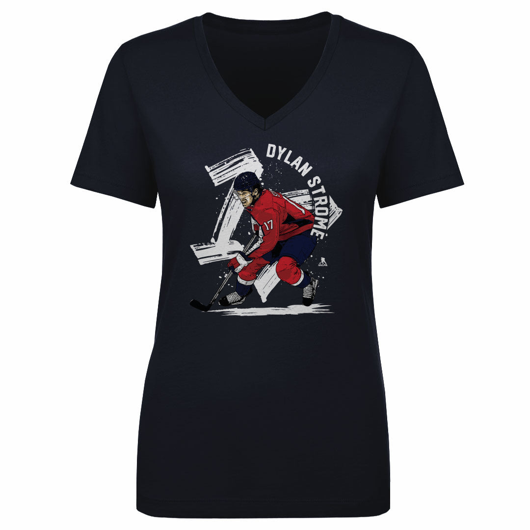 Dylan Strome Women's V-Neck T-Shirt | 500 LEVEL