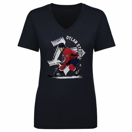 Dylan Strome Women's V-Neck T-Shirt | 500 LEVEL
