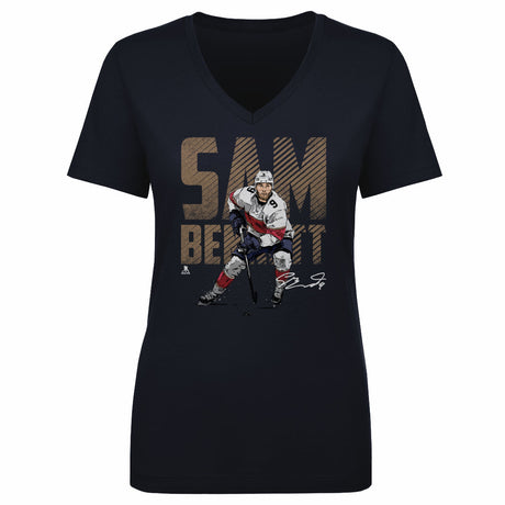 Sam Bennett Women's V-Neck T-Shirt | 500 LEVEL
