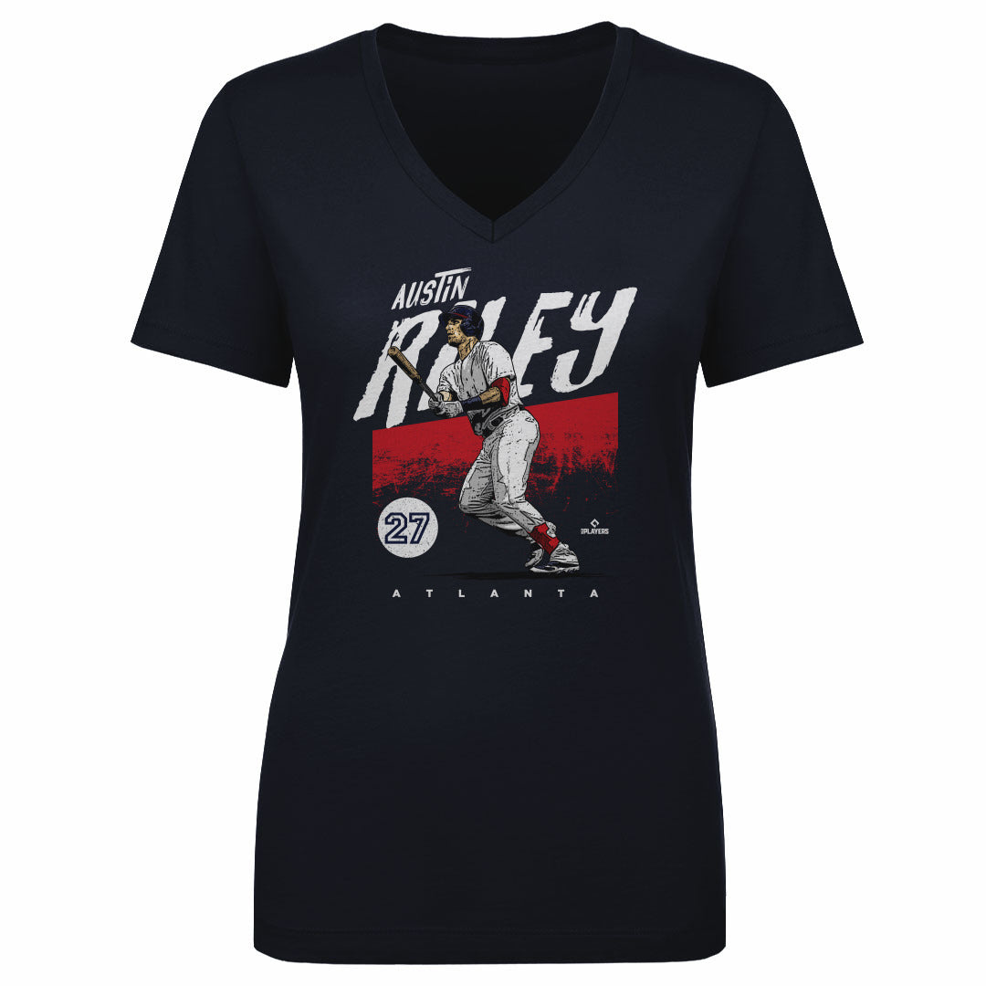 Austin Riley Women's V-Neck T-Shirt | 500 LEVEL