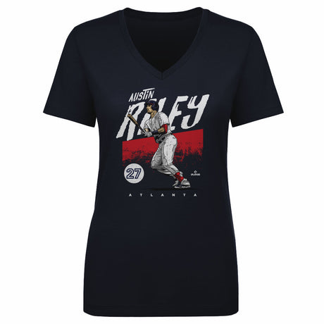 Austin Riley Women's V-Neck T-Shirt | 500 LEVEL