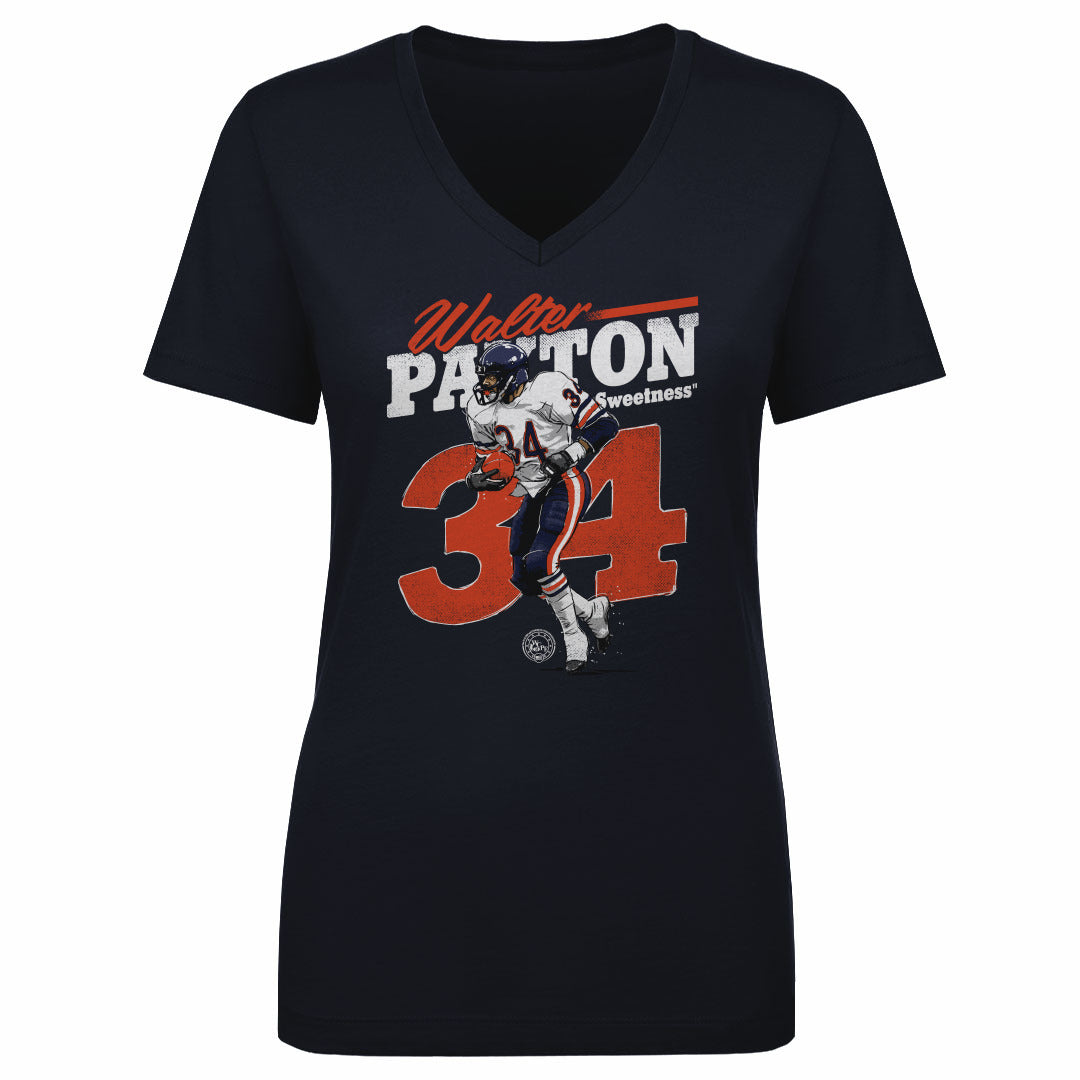 Walter Payton Women's V-Neck T-Shirt | 500 LEVEL