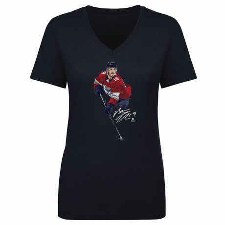 Matthew Tkachuk Women's V-Neck T-Shirt | 500 LEVEL
