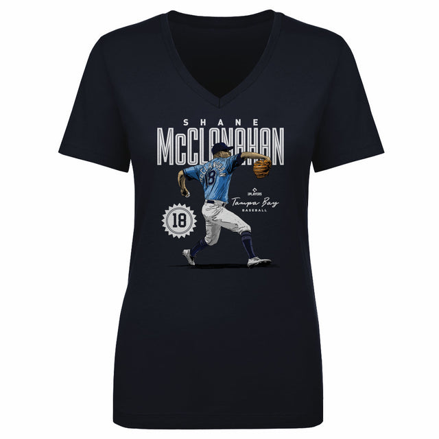 Shane McClanahan Women's V-Neck T-Shirt | 500 LEVEL