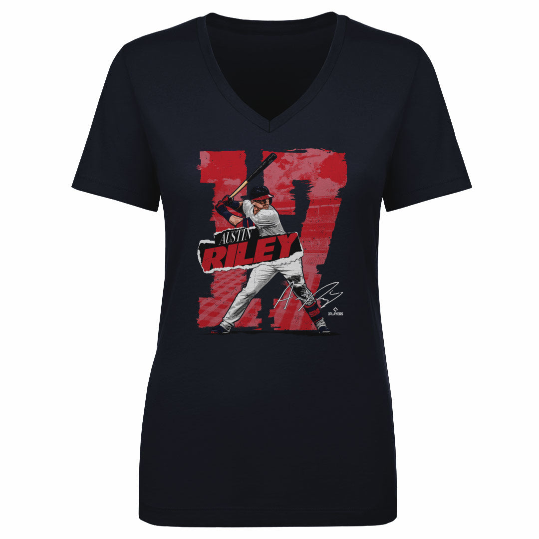 Austin Riley Women's V-Neck T-Shirt | 500 LEVEL