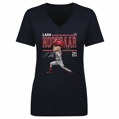 Lars Nootbaar Women's V-Neck T-Shirt | 500 LEVEL