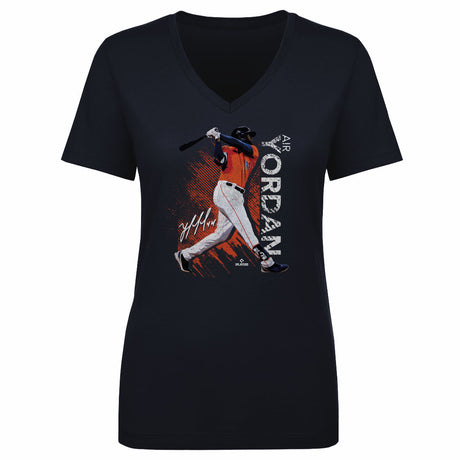 Yordan Alvarez Women's V-Neck T-Shirt | 500 LEVEL