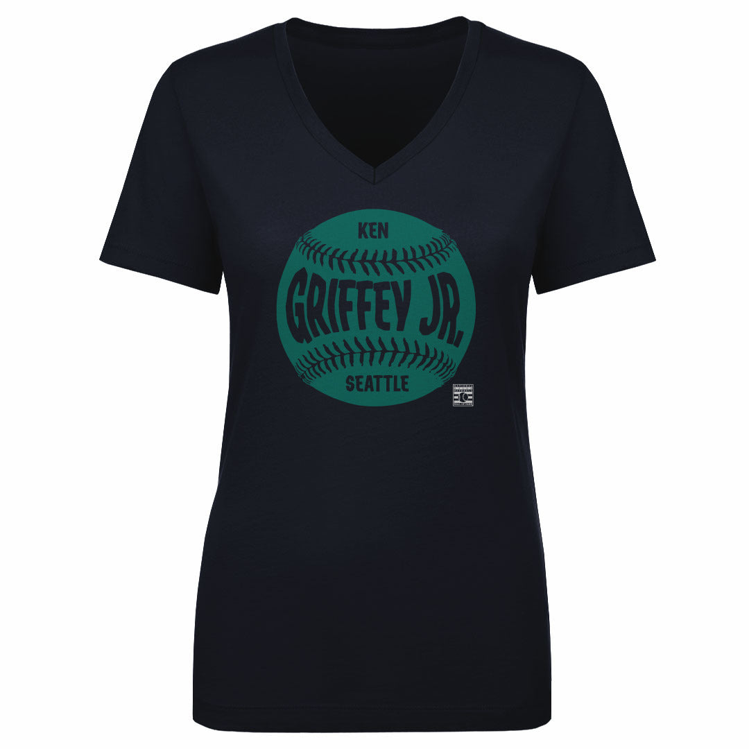 Ken Griffey Jr. Women's V-Neck T-Shirt | 500 LEVEL