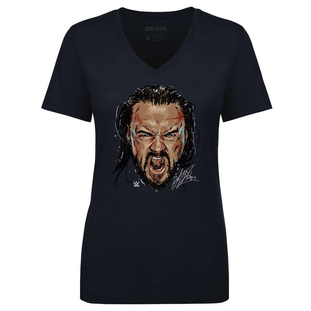 Drew McIntyre Women's V-Neck T-Shirt | 500 LEVEL