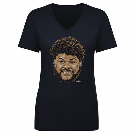 Darnell Wright Women's V-Neck T-Shirt | 500 LEVEL