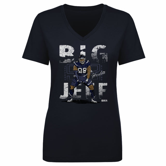 Jeffery Simmons Women's V-Neck T-Shirt | 500 LEVEL