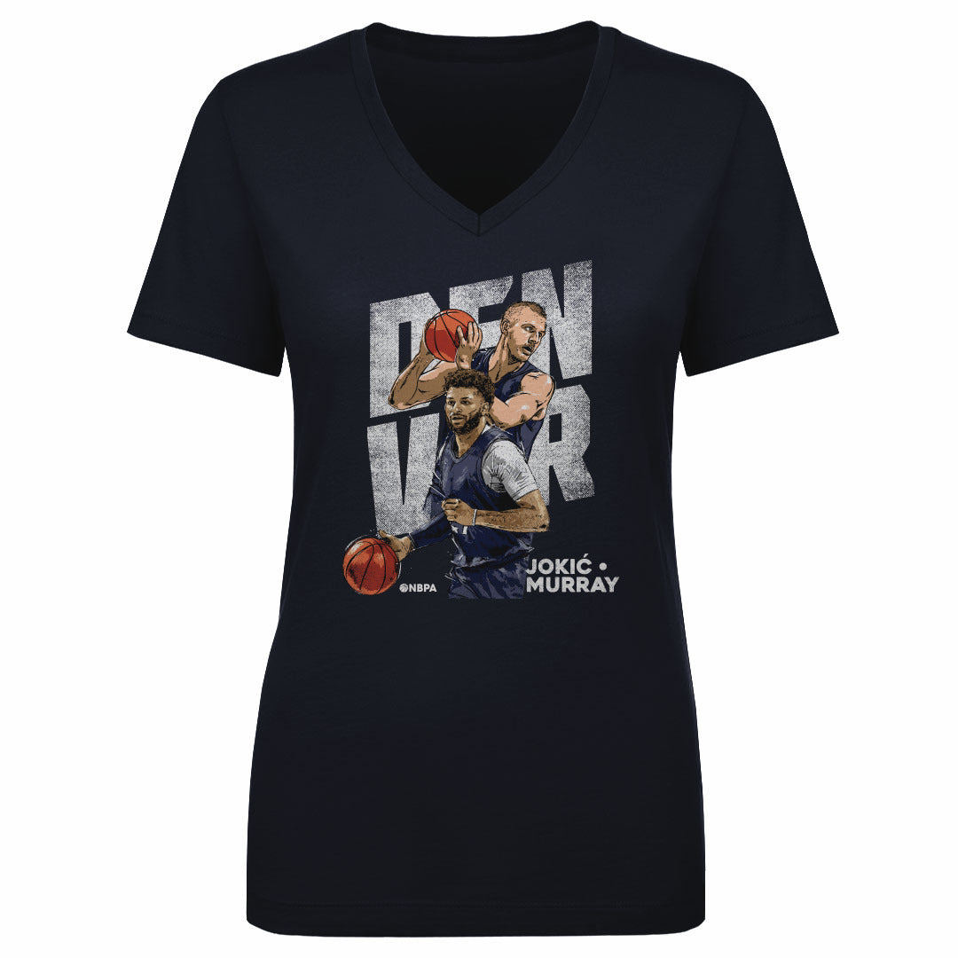 Nikola Jokic Women's V-Neck T-Shirt | 500 LEVEL