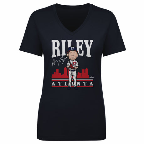 Austin Riley Women's V-Neck T-Shirt | 500 LEVEL
