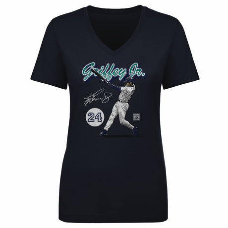 Ken Griffey Jr. Women's V-Neck T-Shirt | 500 LEVEL