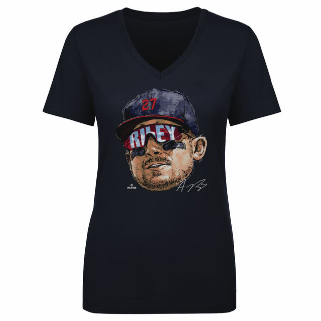 Austin Riley Women's V-Neck T-Shirt | 500 LEVEL