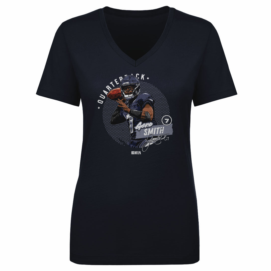 Geno Smith Women&#39;s V-Neck T-Shirt | 500 LEVEL
