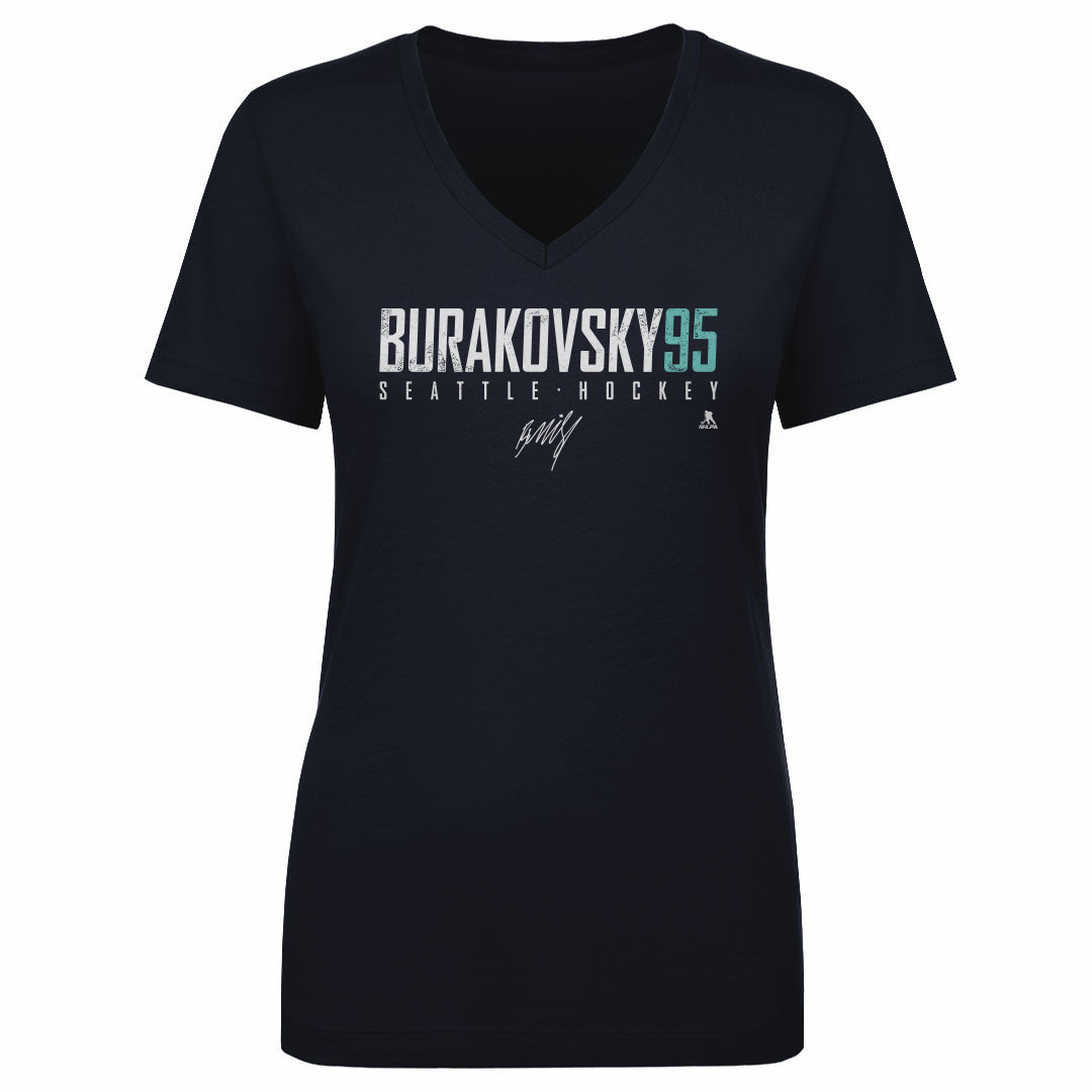 Andre Burakovsky Women&#39;s V-Neck T-Shirt | 500 LEVEL