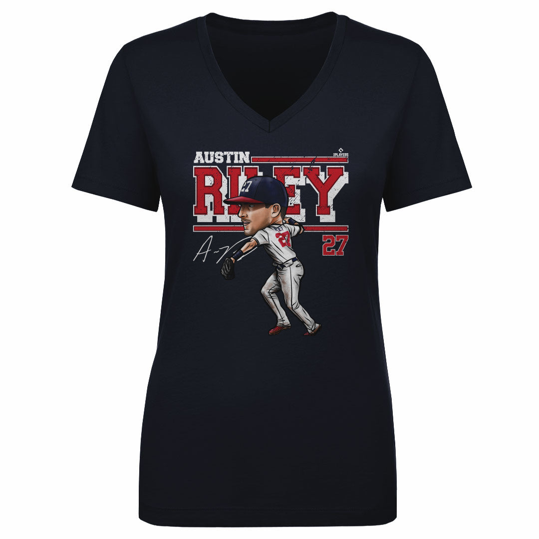 Austin Riley Women's V-Neck T-Shirt | 500 LEVEL