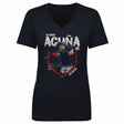 Ronald Acuna Jr. Women's V-Neck T-Shirt | 500 LEVEL