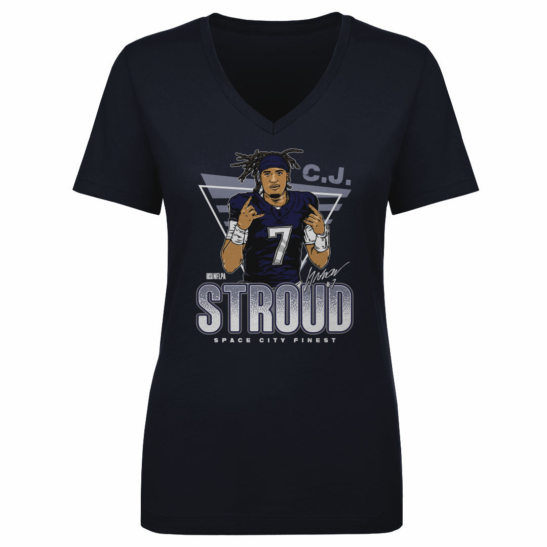 C.J. Stroud Women&#39;s V-Neck T-Shirt | 500 LEVEL