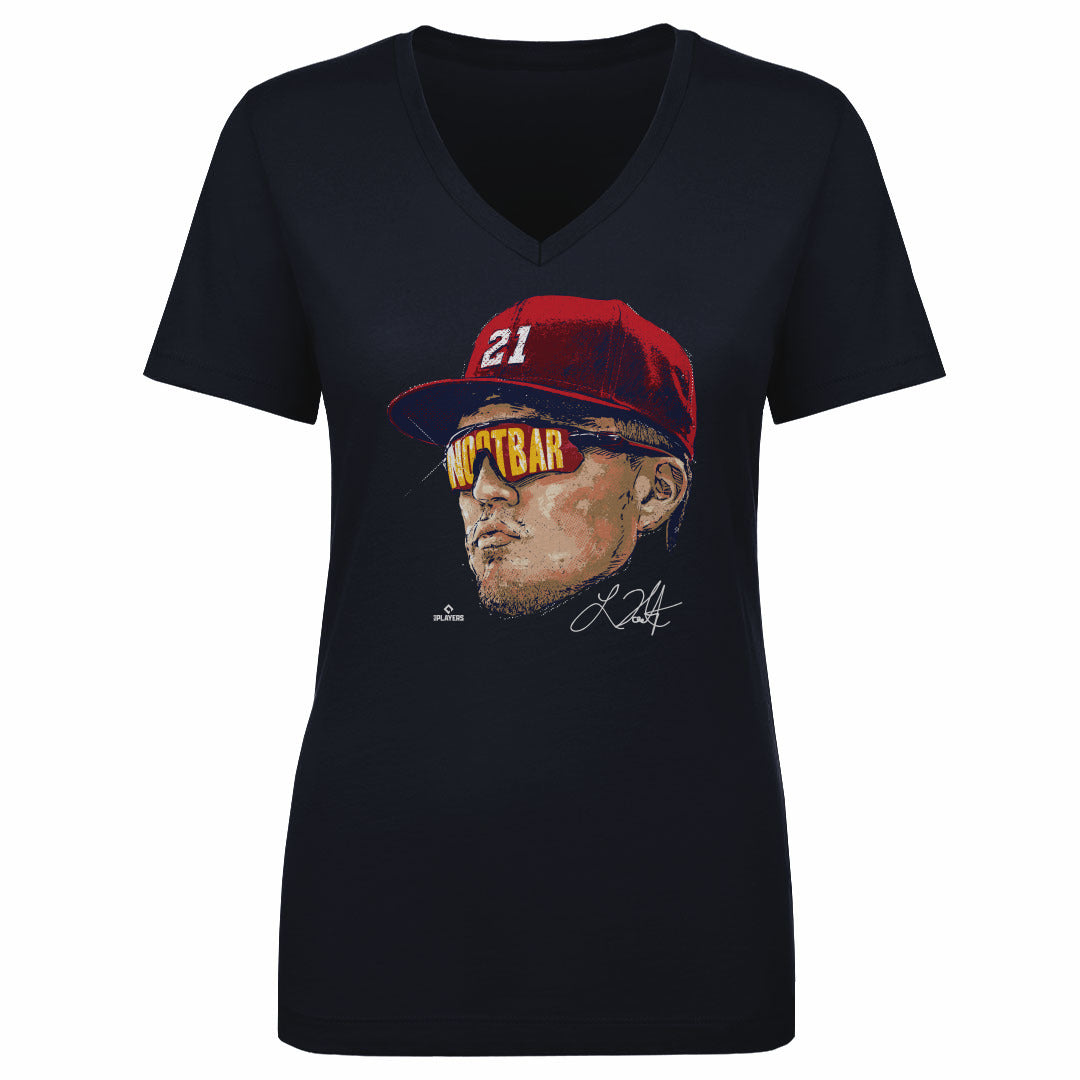 Lars Nootbaar Women's V-Neck T-Shirt | 500 LEVEL