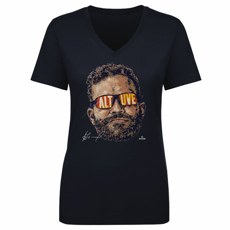 Jose Altuve Women's V-Neck T-Shirt | 500 LEVEL