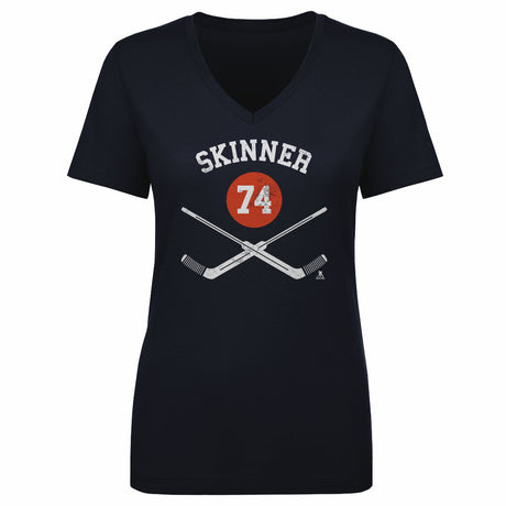 Stuart Skinner Women's V-Neck T-Shirt | 500 LEVEL