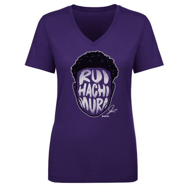 Rui Hachimura Women's V-Neck T-Shirt | 500 LEVEL