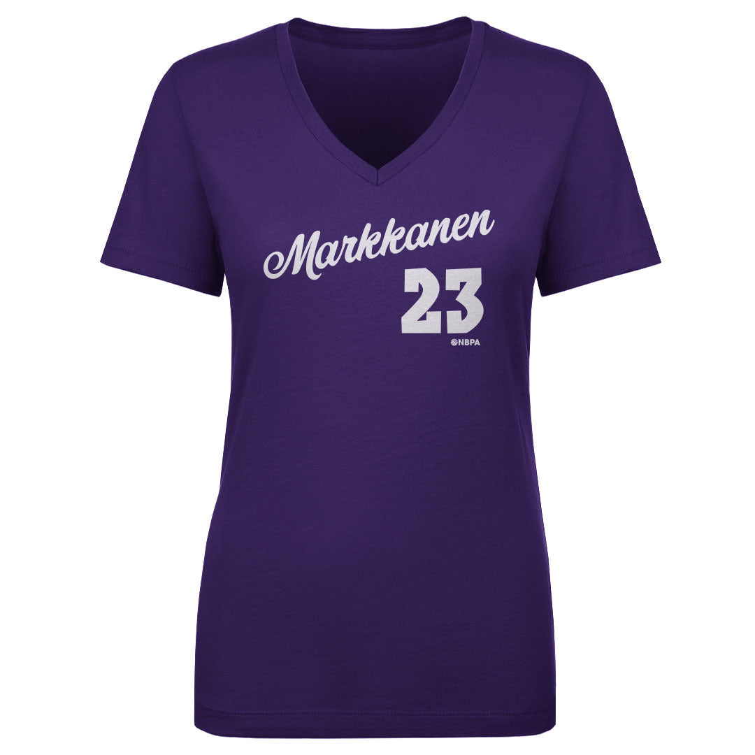 Lauri Markkanen Women's V-Neck T-Shirt | 500 LEVEL