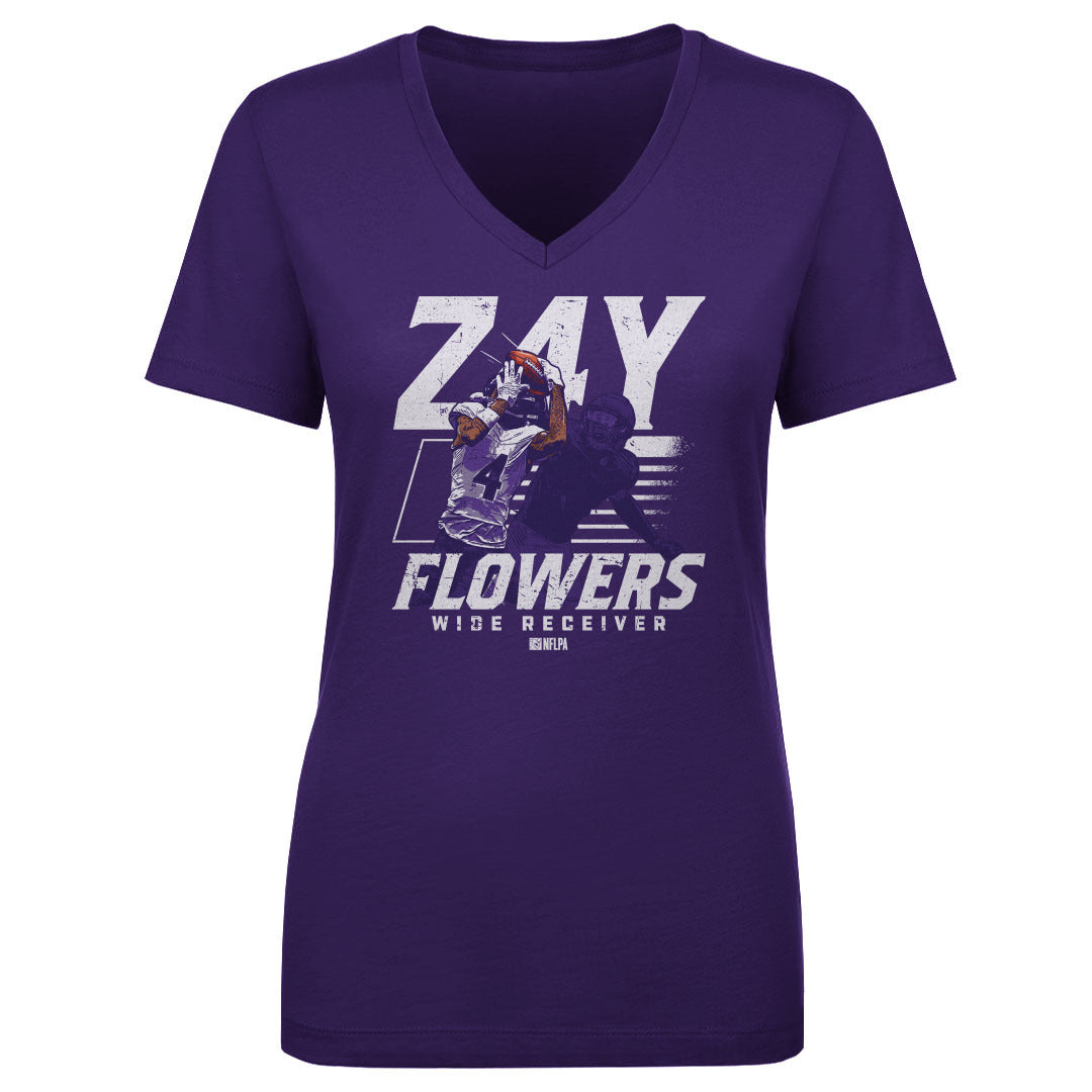 Zay Flowers Women&#39;s V-Neck T-Shirt | 500 LEVEL