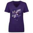 Lamar Jackson Women's V-Neck T-Shirt | 500 LEVEL