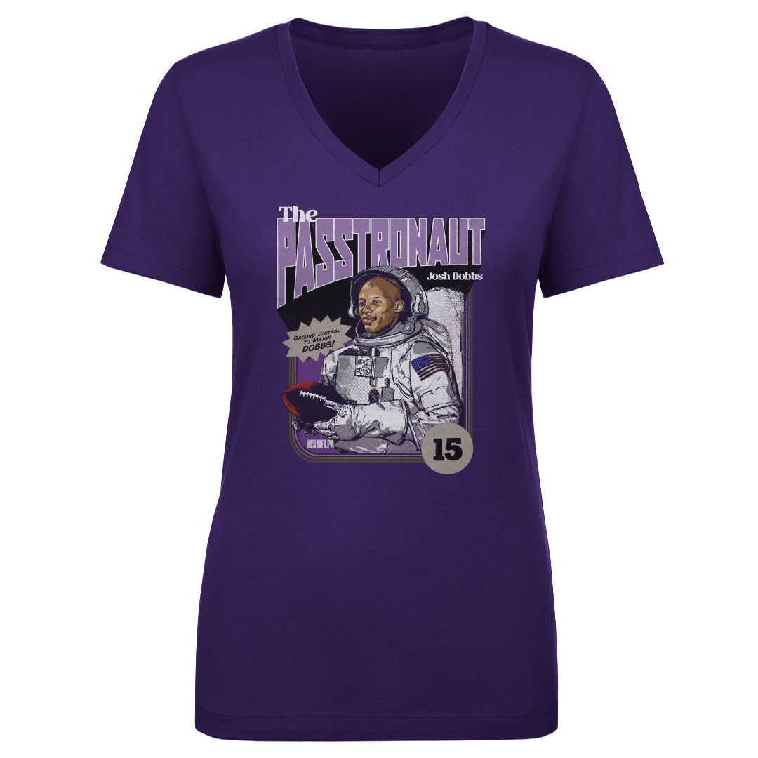 Joshua Dobbs Women&#39;s V-Neck T-Shirt | 500 LEVEL