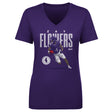 Zay Flowers Women's V-Neck T-Shirt | 500 LEVEL
