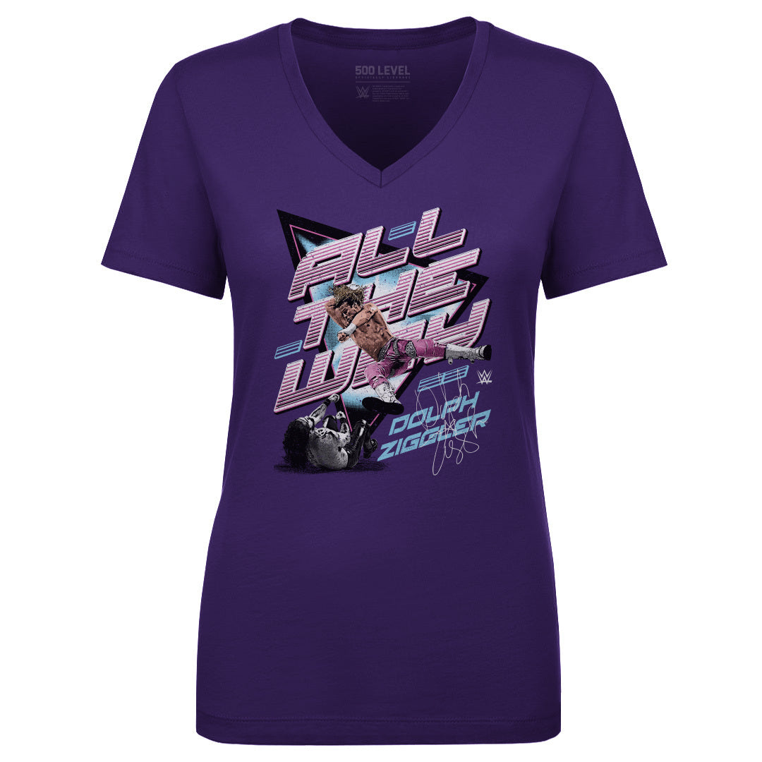 Dolph Ziggler Women&#39;s V-Neck T-Shirt | 500 LEVEL