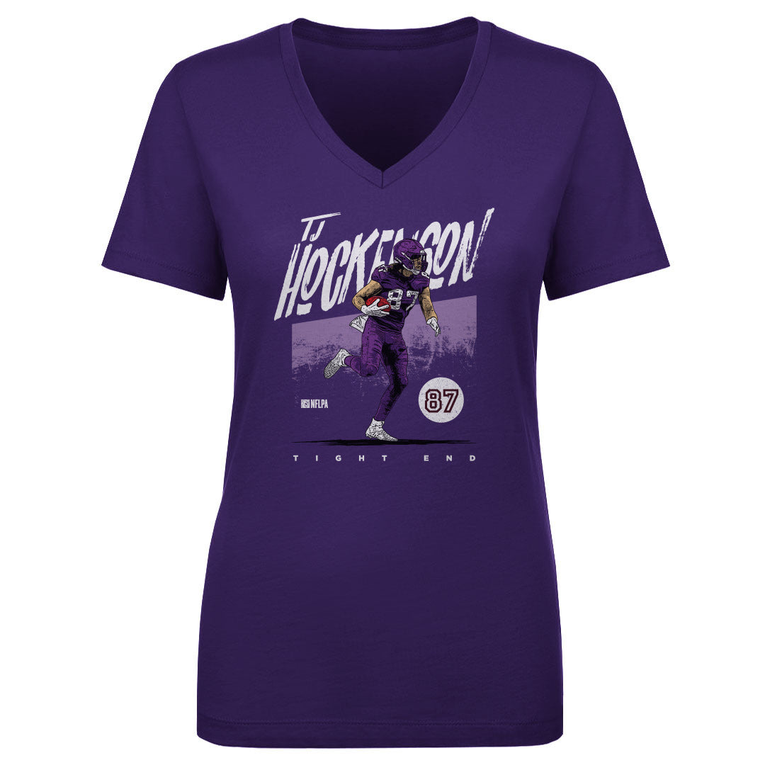 T.J. Hockenson Women's V-Neck T-Shirt | 500 LEVEL
