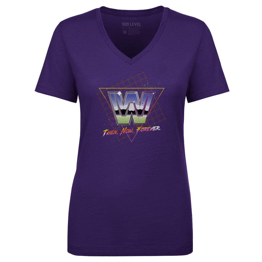 WWE Women&#39;s V-Neck T-Shirt | 500 LEVEL