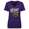 Greg Brooks Jr. Women's V-Neck T-Shirt | 500 LEVEL