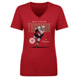 Matthew Tkachuk Women's V-Neck T-Shirt | 500 LEVEL