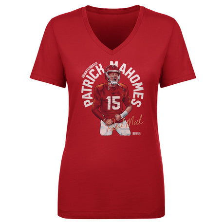 Patrick Mahomes Women's V-Neck T-Shirt | 500 LEVEL
