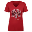 George Kittle Women's V-Neck T-Shirt | 500 LEVEL