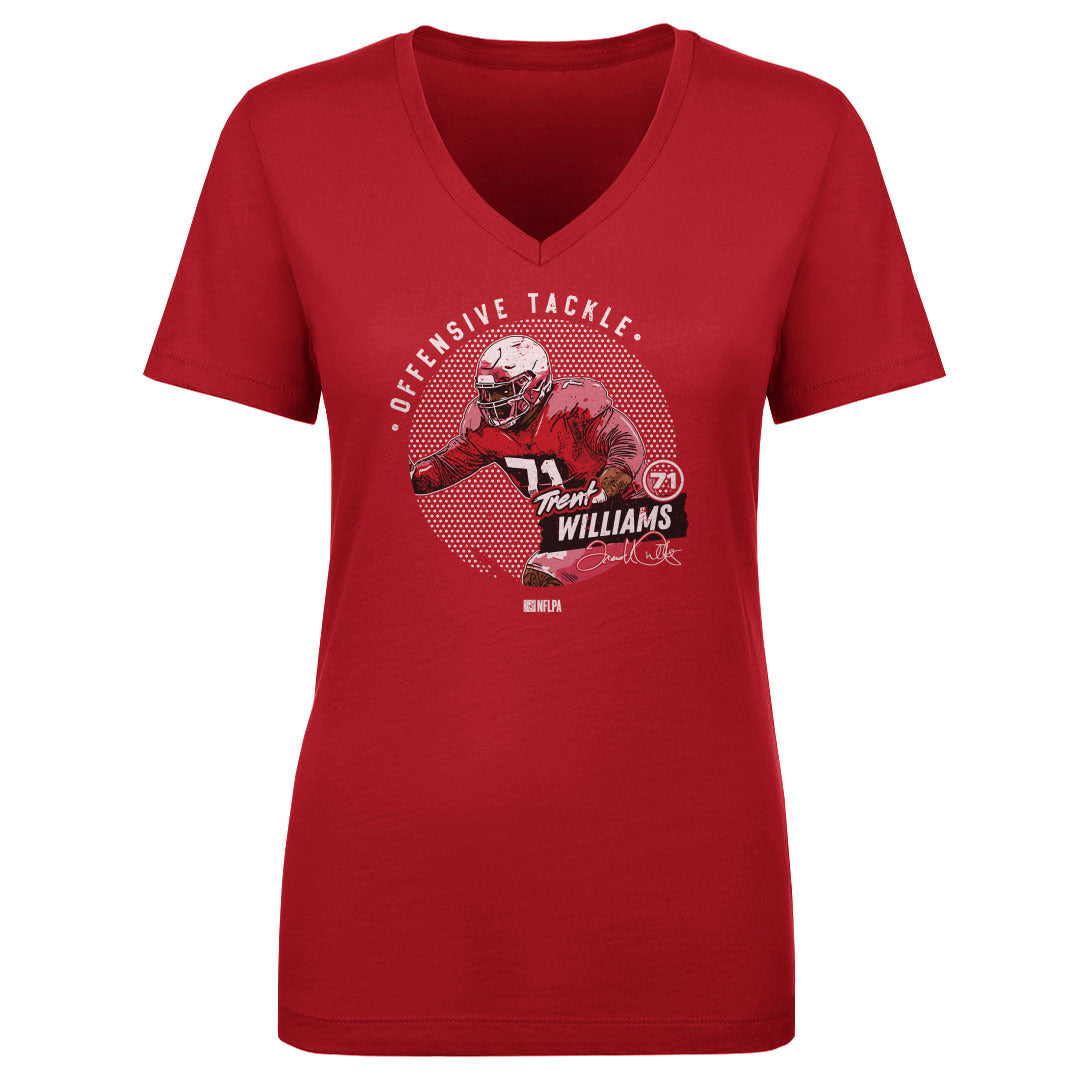 Trent Williams Women's V-Neck T-Shirt | 500 LEVEL